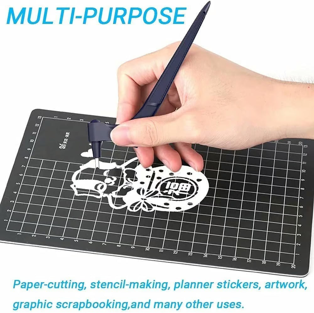 🔥LAST DAY 50% OFF - ✍️Craft Cutting Tools with 3 Interchangeable Blades (15°/30°/45°)