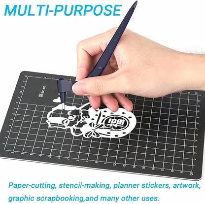 🔥LAST DAY 50% OFF - ✍️Craft Cutting Tools with 3 Interchangeable Blades (15°/30°/45°)