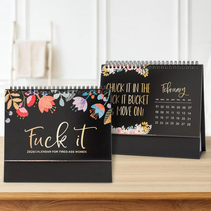 Fuck It 2026 Calendar for Tired-Ass Women