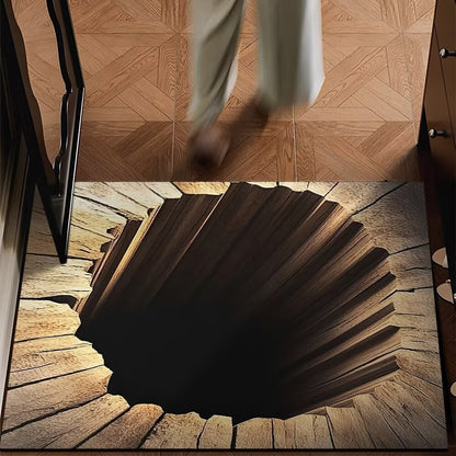 🔥Last Day 49% OFF👍Visual Illusion Endless Abyss Pattern HD Printed Non-Slip Doormat