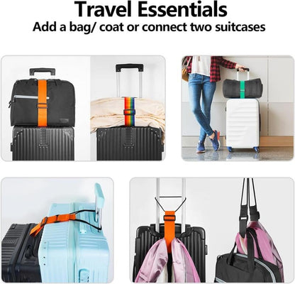 🔥Last Day 49% OFF💥Multi Use Strong Adjustable Luggage Connector Straps