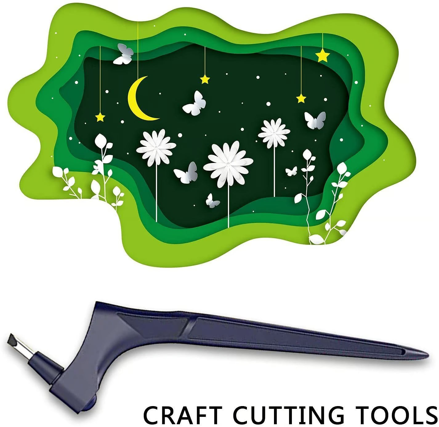 🔥LAST DAY 50% OFF - ✍️Craft Cutting Tools with 3 Interchangeable Blades (15°/30°/45°)