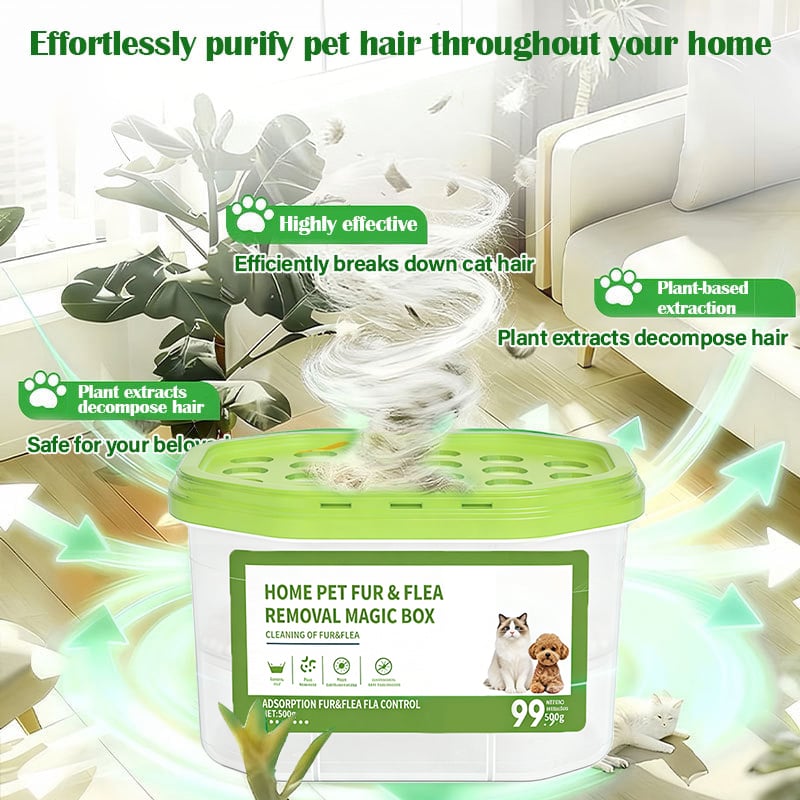 🔥2026 SALE - Home Pet Fur & Odor Removal Magic Box