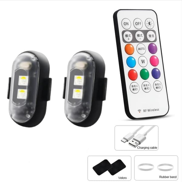 🔥LAST DAY SALE 49% OFF✨RGB Led Aircraft Strobe lights
