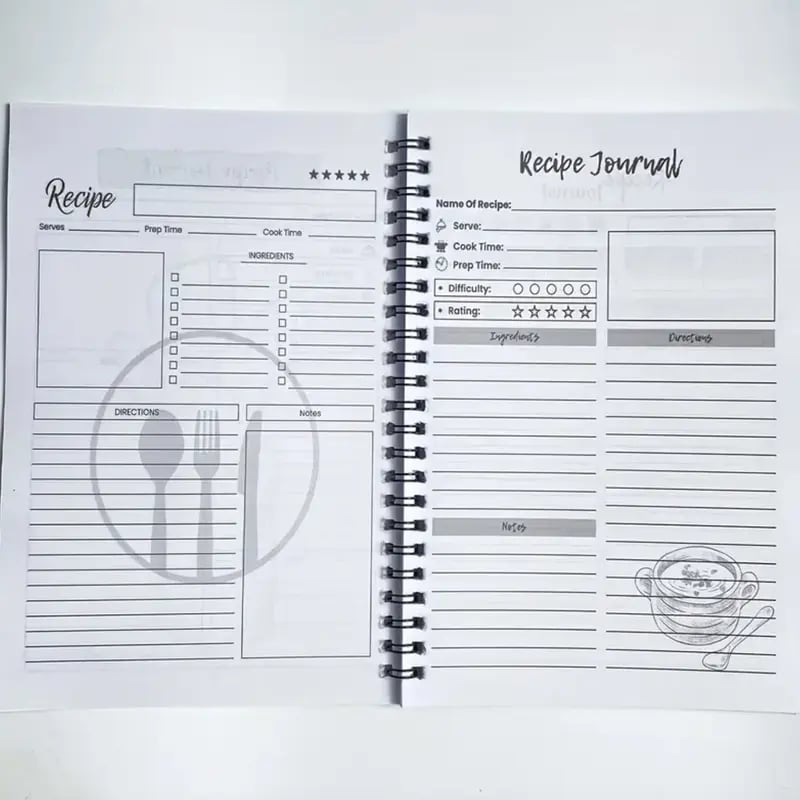 🔥Last Day 49% OFF - 🍳My Recipe Notebook 📕✨Hardcover