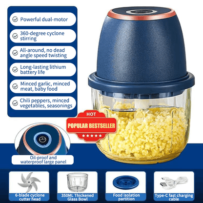✨🎄Christmas Sale 49% OFF🔥Electric Garlic Chopper
