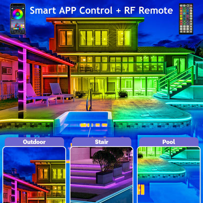 🏆LAST DAY SALE 49% OFF - ✨Smart Rainbow LED Permanent Decorative Light