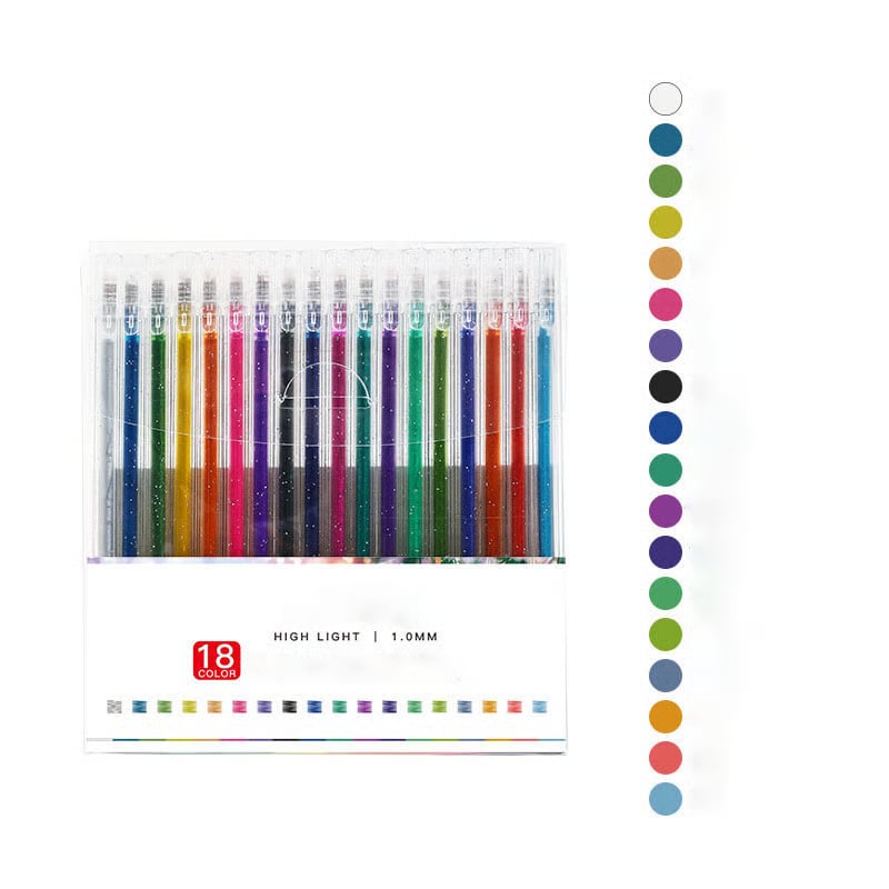 🔥Last Day Promotion 49% OFF🎨🎁 Glitter Gel Pen Set