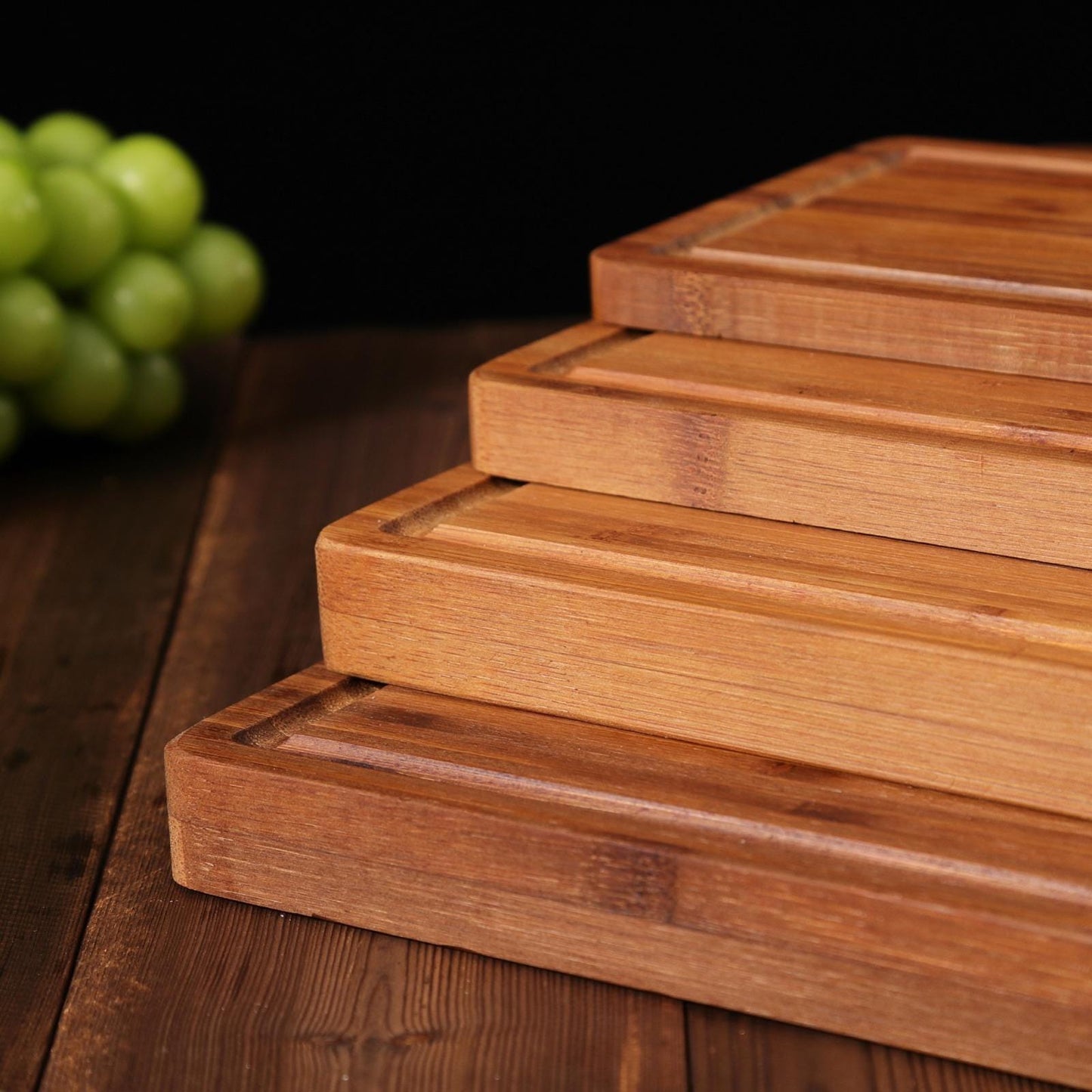 Personalized Bamboo Cutting Board, Custom Engraved Monogram Charcuterie Board