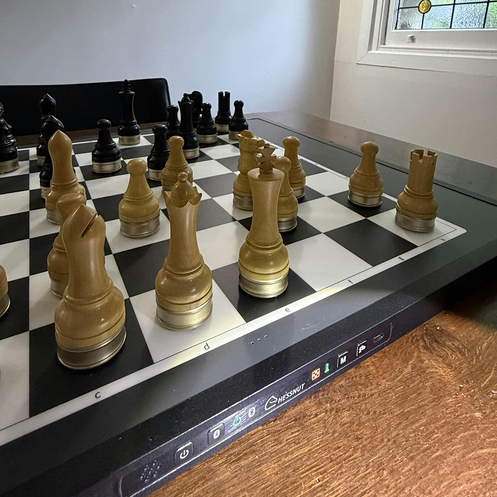 🔥Advanced Robotic Chessboard with Wooden Pieces — 66% OFF Today Only!