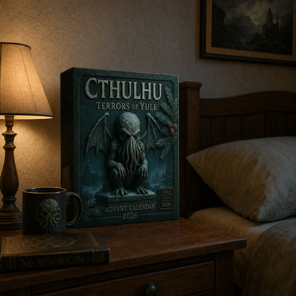 🎄Cthulhu Terrors of Yule Advent Calendar 2026 – 24 Days of Cosmic Dread & Exclusive Collectible Ornaments