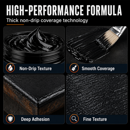 3-in-1 Black Metal Rust Repair & Protection Paste