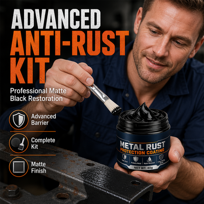 3-in-1 Black Metal Rust Repair & Protection Paste